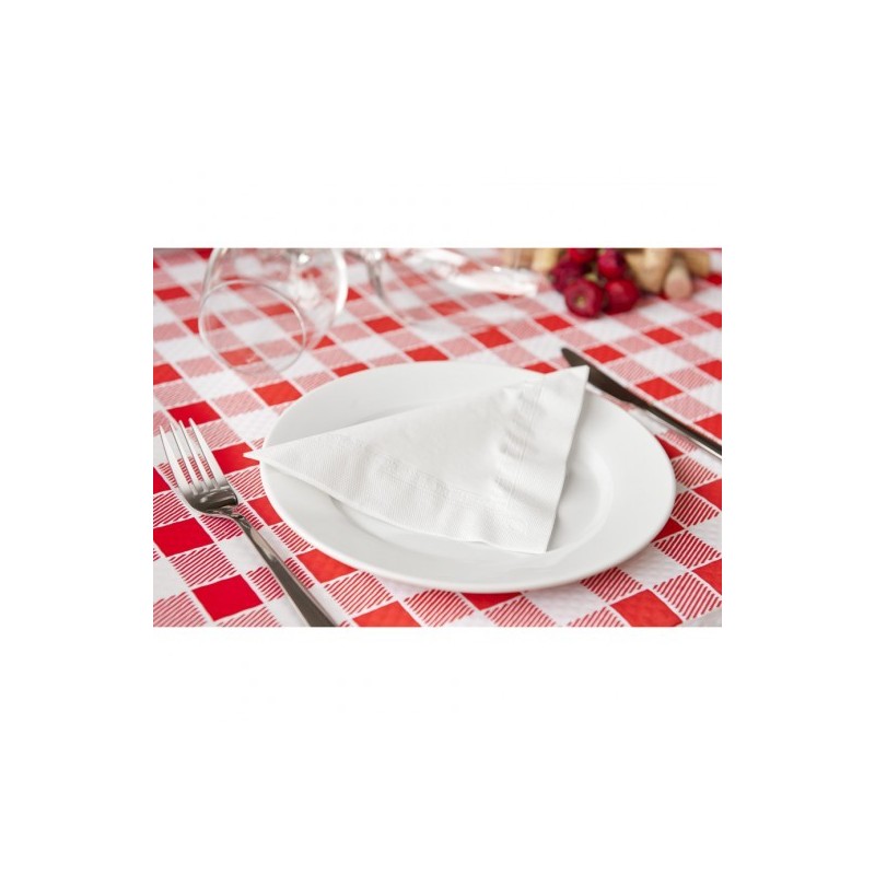 Nappe En Rouleau Vichy Rouge X M Colis De