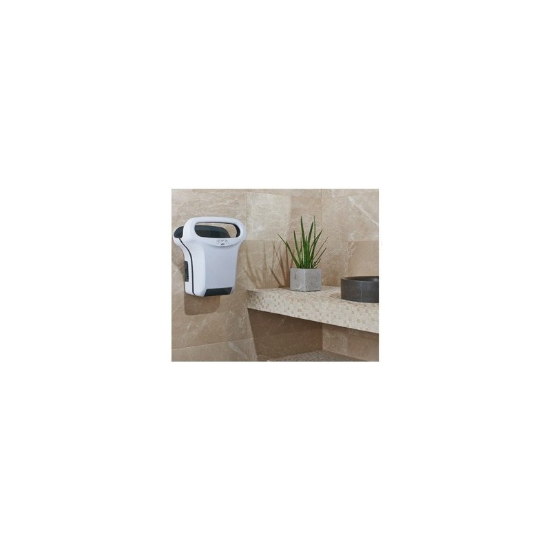 Sèche-mains Mural Clage WHT - 230V, 1.0kW - Capteur IR Silencieux (69dB) - Blanc - Neuf