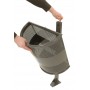 Corbeille d'extérieur 35 L sur poteau | Halvea