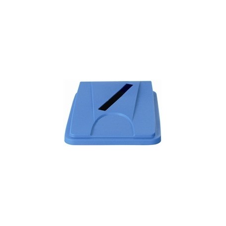 Couvercle bleu "papier" pour collecteur tri sélectif 60L et 80L  JVD