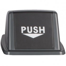 Couvercle gris "Push" pour collecteur JVD 60 et 80 L