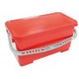 Couvercle rouge pour seau 22 litres