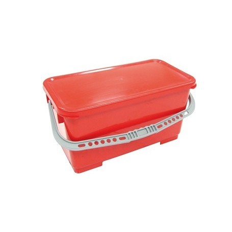 Couvercle rouge pour seau 22 litres