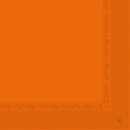 Serviettes 2 plis Orange 40x40cm - Colis de 1600