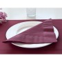 Serviettes 2 plis Prune 40x40cm - Colis de 1600