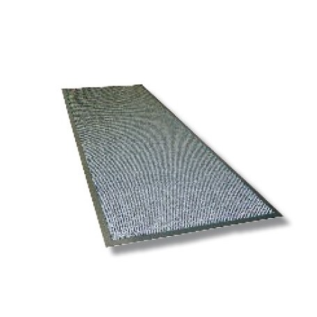 PRIX FOUS Tapis anti-poussière en polyamide gris