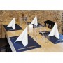 Serviettes Double Point Blanches 33x33cm - Colis de 1200