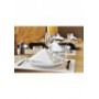 Serviettes Double Point Blanches 39x39cm - Colis de 1200