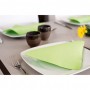 Serviettes Double Point Vert anis 39x39cm - Colis de 1200