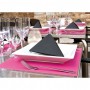 Serviettes Double Point Noir 39x39cm - Colis de 1200