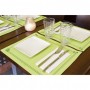 Serviettes Soft Blanches 40x40cm 60 g/m² Pliage 1/8 - Colis de 700