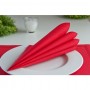 Serviettes Soft Rouge 40x40cm 60 g/m² - Colis de 700