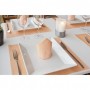 Sets de table Texture "Fil" Airlaid Mandarine 30x40cm - Colis de 800