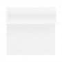Tête à tête "Like-Linen" 40x120cm Blanc en Rouleau prédécoupé de 24m - Colis de 6