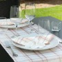 Tête à tête "Like-Linen" Scottish 40x120cm Bordeaux en Rouleau prédécoupé de 24m - Colis de 6