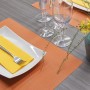 Set de table gauffré "Grain de riz" SPUNBONB PLUS + Orange 30x40cm - Colis de 500