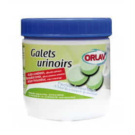 Galets urinoirs parfum Menthol - Pot de 40 pastilles