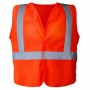 Gilet Haute Visibilité orange 3 bandes