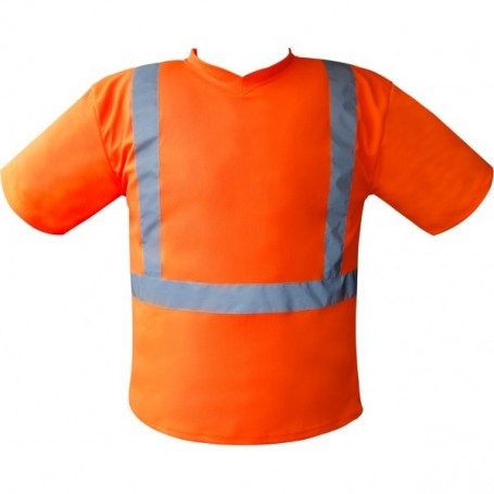 Tee-Shirt basic Haute visibilité orange