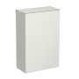 Poubelle mural Blanka en acier blanc Rossignol 10 L | Halvea