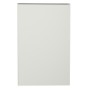 Poubelle mural Blanka en acier blanc Rossignol 10 L | Halvea