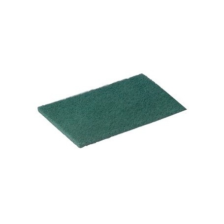 Tampon abrasif vert 230x140mm - Lot de 10