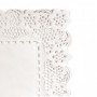 Dentelles décoratives rectangulaires 40x30 cm blanches - Paquet de 250