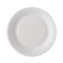 Assiette ronde en carton diam 15cm blanche - Colis de 2000