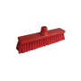 Balai HACCP droit fibre souple 30cm rouge