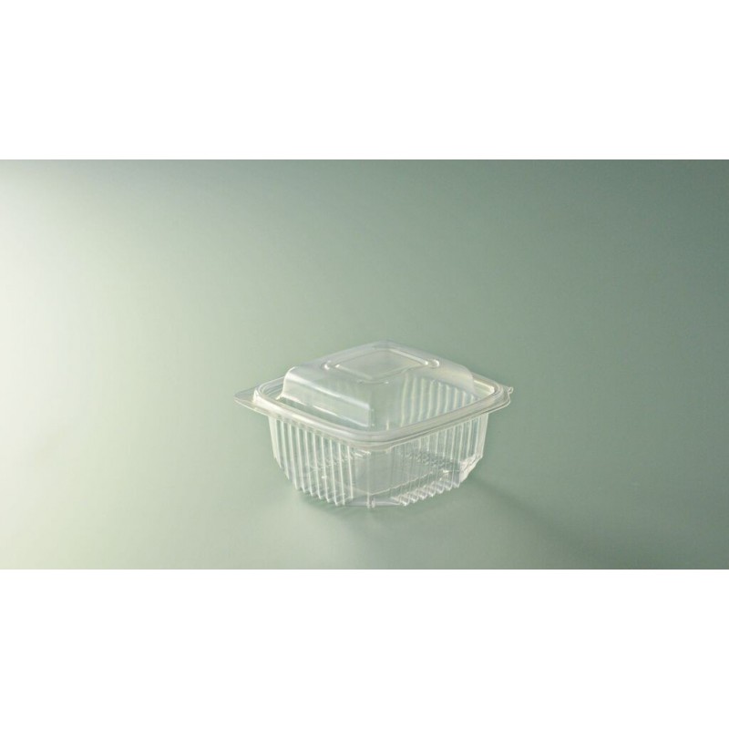 Barquette plastique thermoformée micro-ondable 250ml H30mm