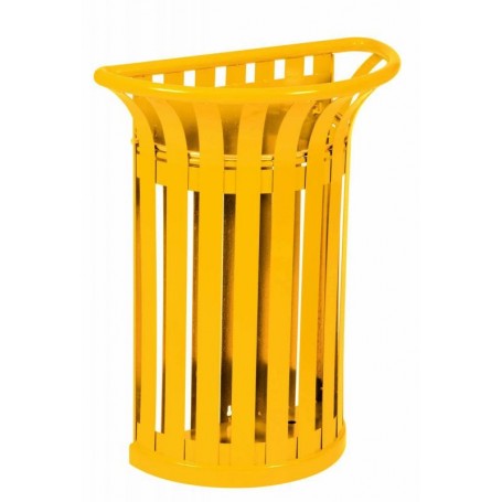 Support sac poubelle poser ou fixer rossignol deux flux jaune et bleu