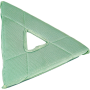 TriPad triangulaire microfibre de nettoyage Stingray UNGER