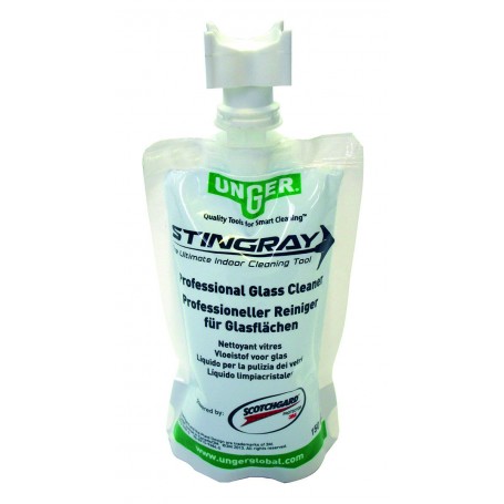 Nettoyant vitres pour système Stingray Unger - Poche de 150 ml