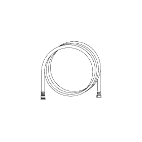Tuyau alimentaire 20 mètres avec raccords diam 12mm pour centrale Erdemil
