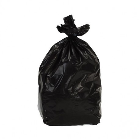 Sacs poubelles noirs 50L - Colis de 200