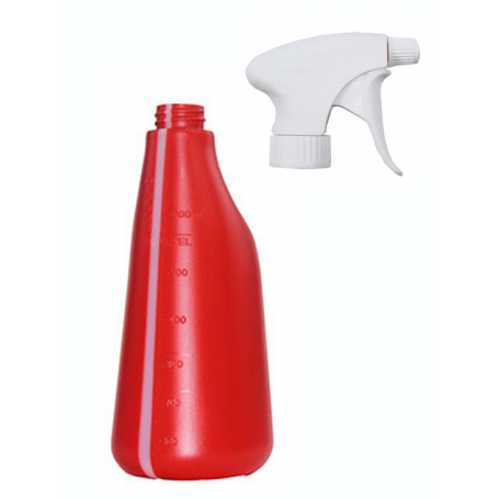 Pulvérisateur rouge 600ml à gachette