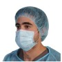 Masques 3 plis bleus avec élastiques Type IIR - boîte de 50 | Halvea