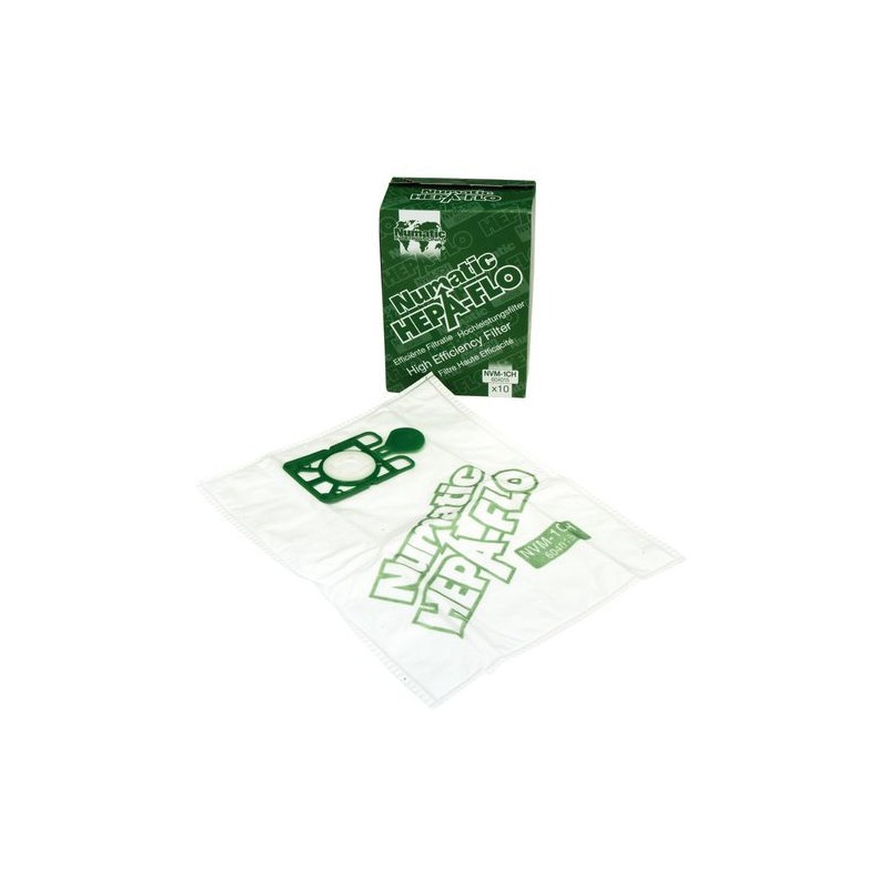 Spares2go 15 Sacchetti Per Aspirapolvere Numatic Henry Hetty + 15 Deodoranti - Modelli Hepaflo, 5 Strati