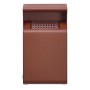 Cendrier Rossignol mural Kopa - Effet corten 1 L | Halvea