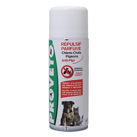 Répulsif parfumé chiens et chats Anti pipi - Aérosol de 400ml