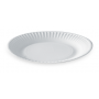 Assiette ronde en carton diam 15cm blanche - Colis de 1000