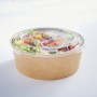 Pot à salade en carton kraft 1100 ml - Colis 300 | Halvea