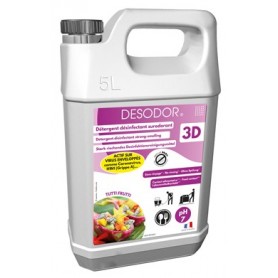 3D Détergent désinfectant surodorant Tutti frutti - Bidon de 5L