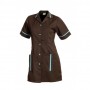 Tunique femme Charlene chocolat azur | Halvea