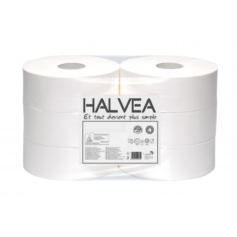 Papernet papier toilette Special Maxi Jumbo, 2 plis, 1180 feuilles, paquet  de 6 rouleaux