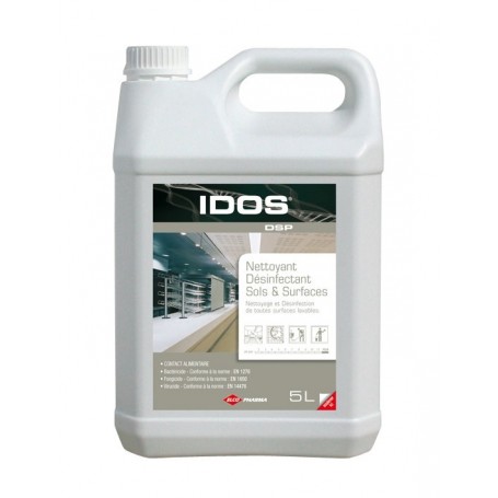 Nettoyant dégraissant désinfectant Idos DSP - Bidon de 5L