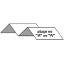 Essuie-mains pliés M ou W - Colis 3760 | Halvea