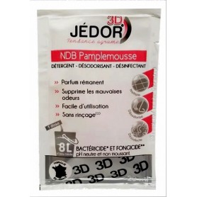3D Détergent Désinfectant Désodorisant Jedor - Parfum Pamplemousse- 250 doses de 20ml