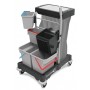 Chariot de lavage-ménage avec seaux 2 x 15 L et 2 x 5 L | Halvea