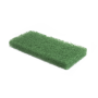 Tampon abrasif vert 12x25cm épaisseur 2cm - Lot de 20
